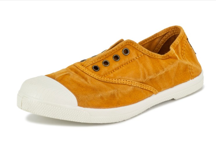 sneakers cuero natural World