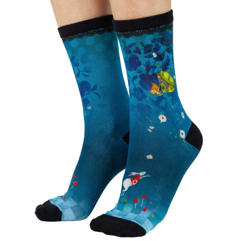 chaussettes-bambou-imprimees-alice-liligambettes