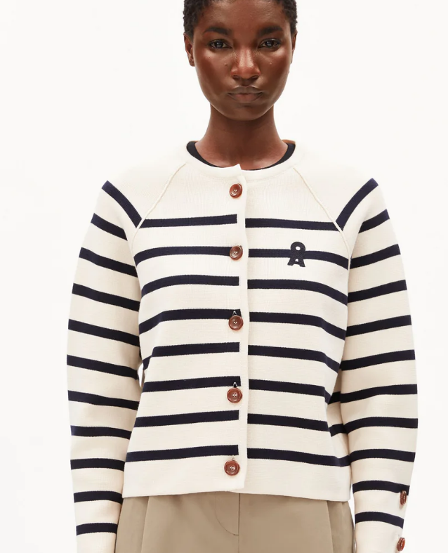 Gilet rayé armedangels