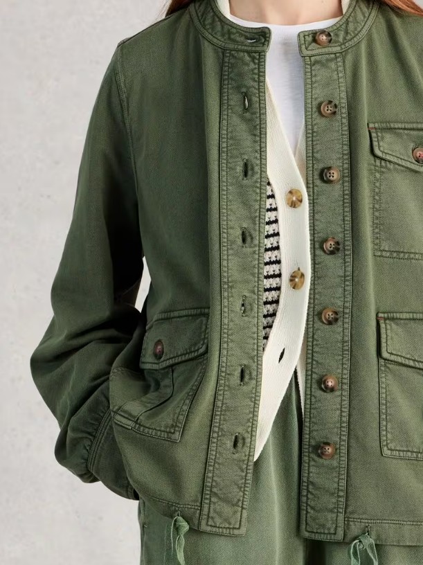 veste Demi White Stuff