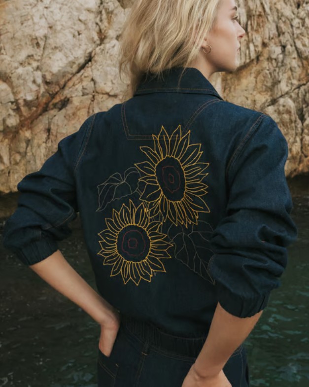 Blouson brodé Dedicated