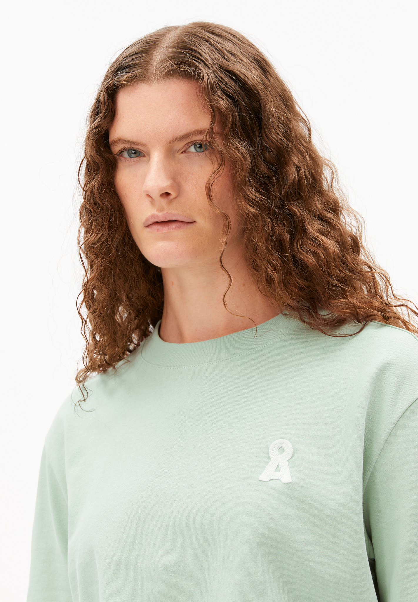 Tshirt Idaara Armdangels vert coton bio