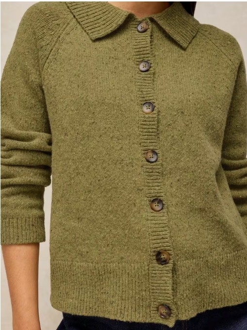 Gilet vert moucheté White Stuff 5